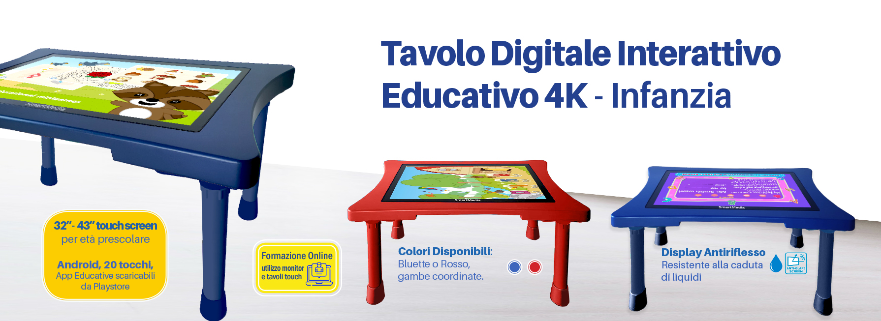 Tavoli Touch SmartMedia