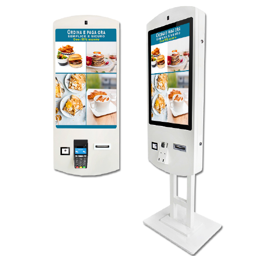 Postos de pagamento automático self-service | Totem interativo Digital Signage